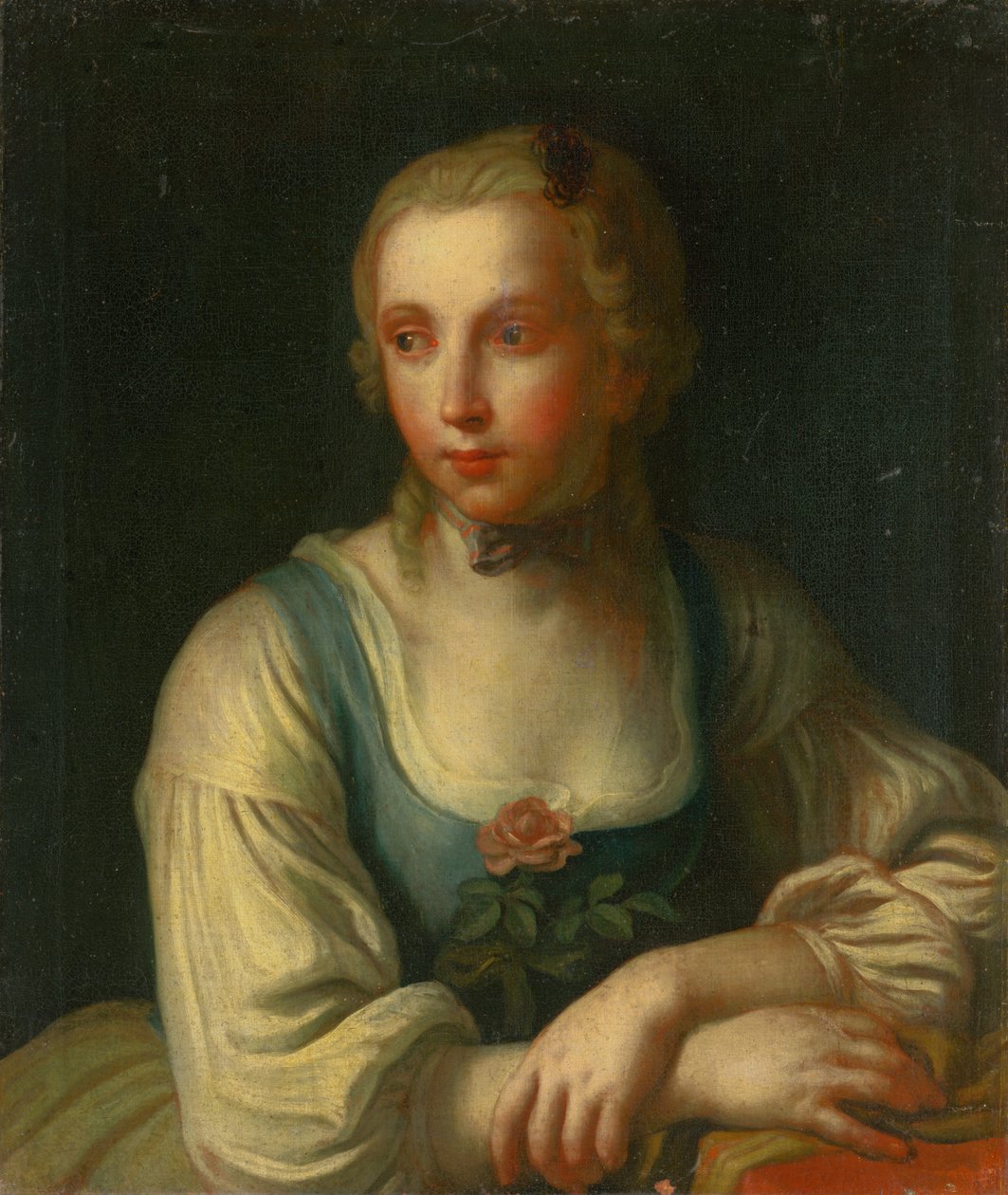 Portrait of a Girl by Unbekannt
