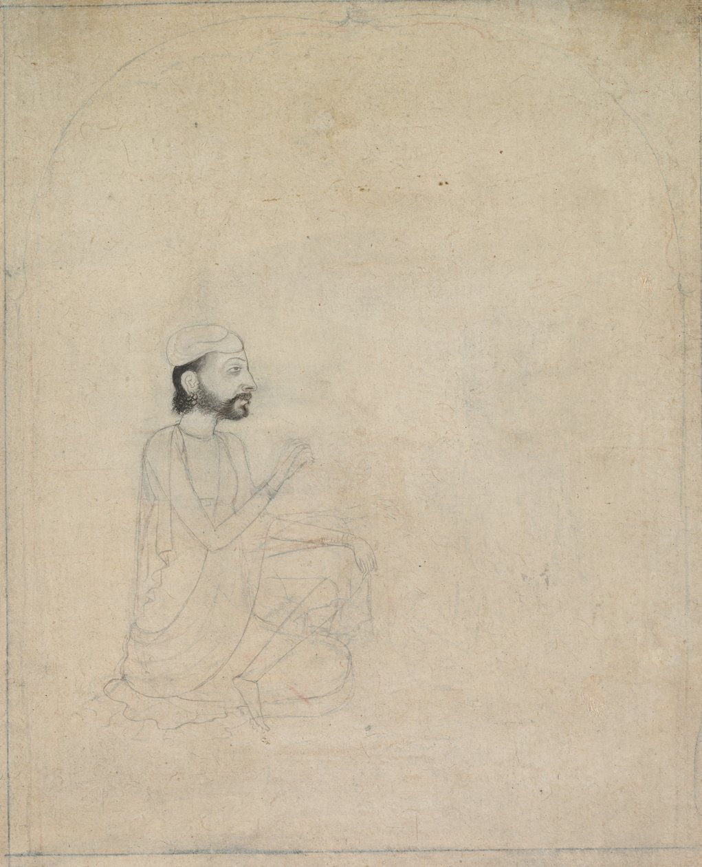Portrait of a Seated Man by Unbekannt