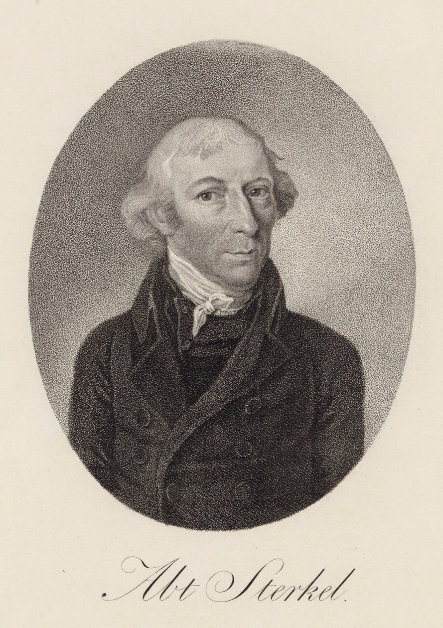 Portrait of Pianist and Composer Franz Xaver Sterkel, 1816 by Unbekannt