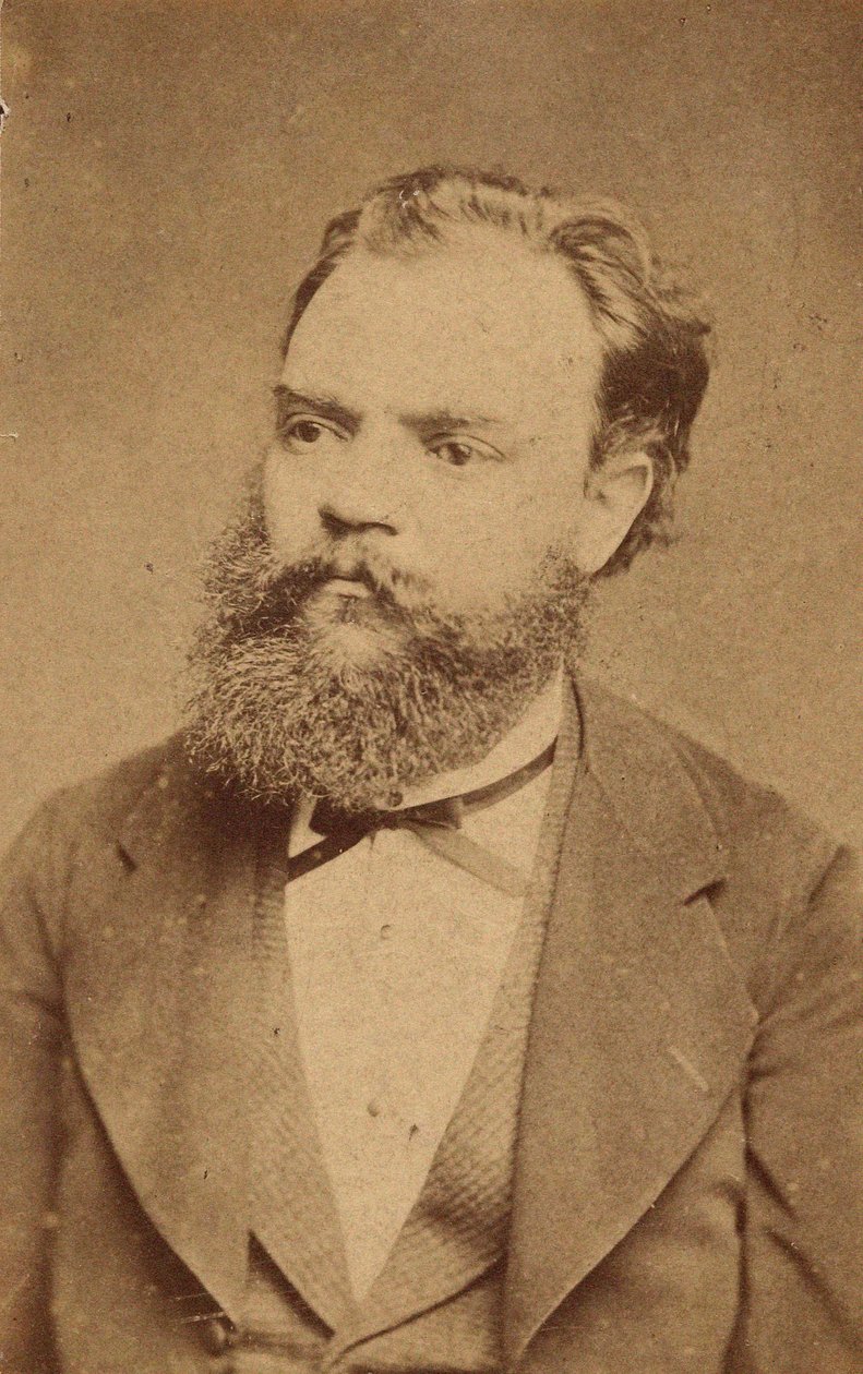 Portrait of the Composer Antonin Dvorak 1841-1904, c. 1880 by Unbekannt