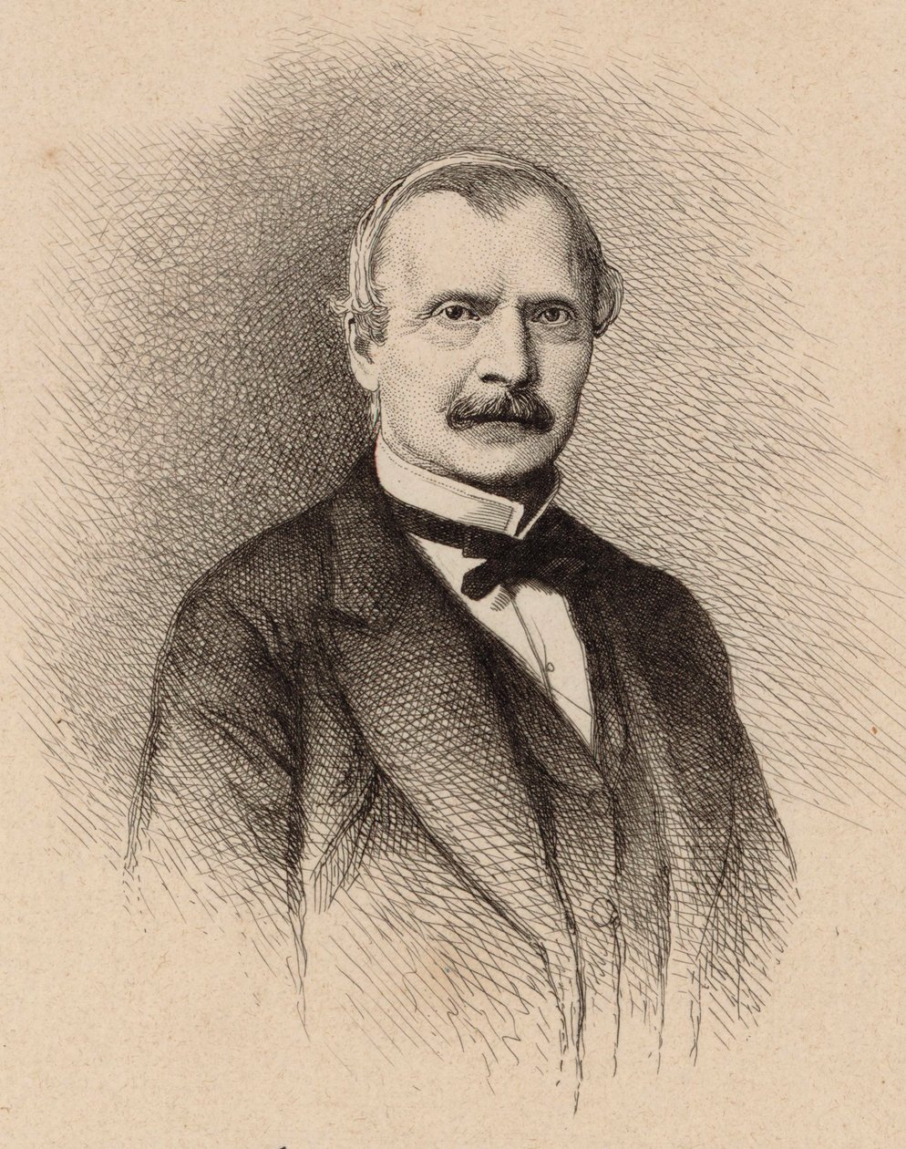 Portrait of the Composer Auguste Mermet 1810-1889 by Unbekannt