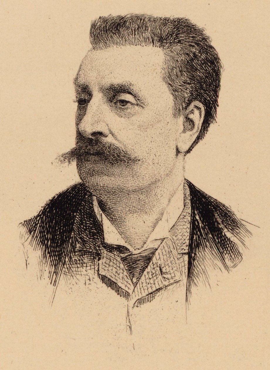 Portrait of the Composer Victorin de Joncières by Unbekannt