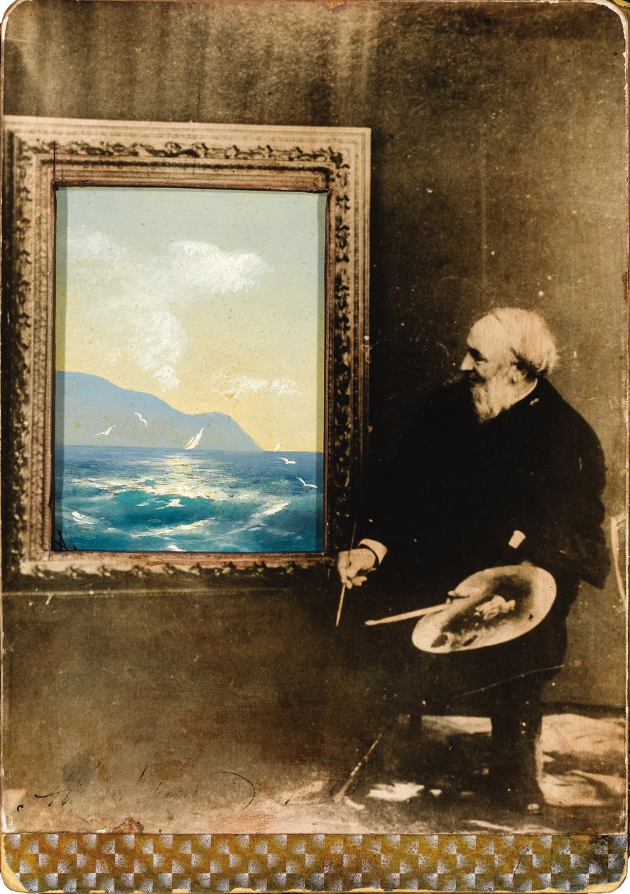 Portrait of Ivan Aivazovsky, 1889 by Unbekannt