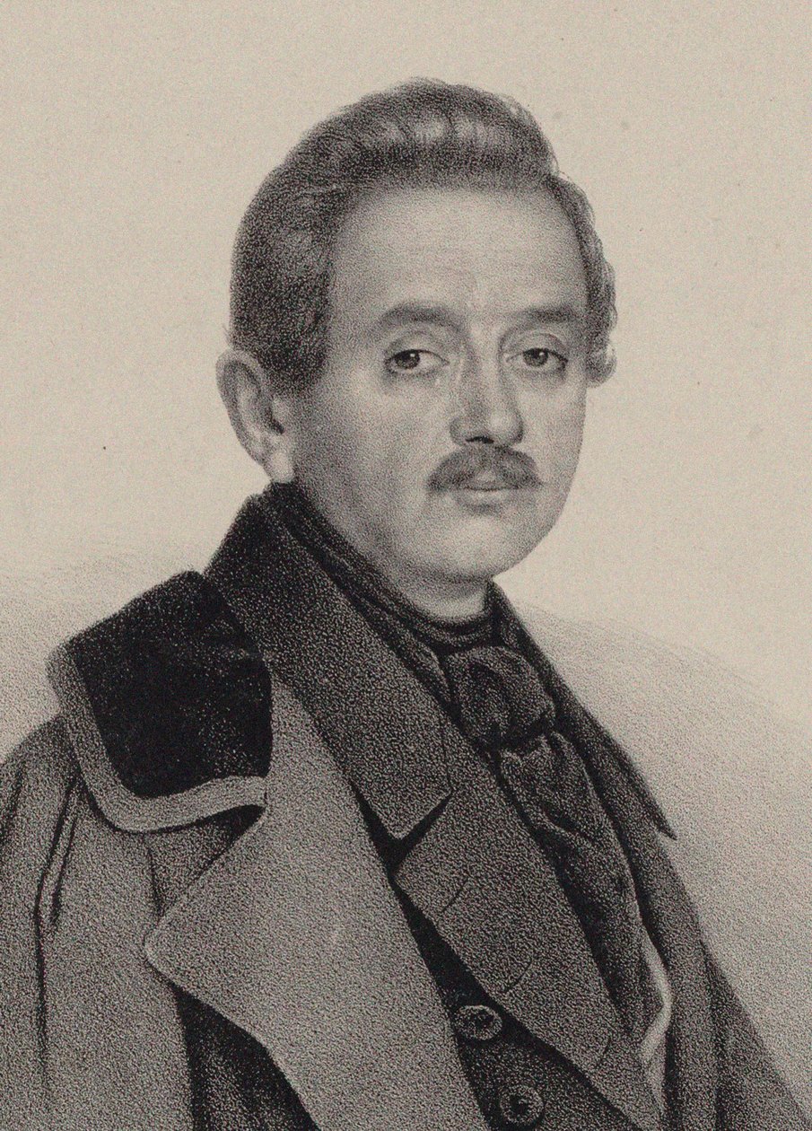 Portrait of the Composer Alexei Fyodorovich Lvov by Unbekannt
