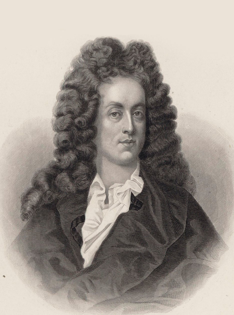 Portrait of the Composer Henry Purcell, 1659-1695 by Unbekannt