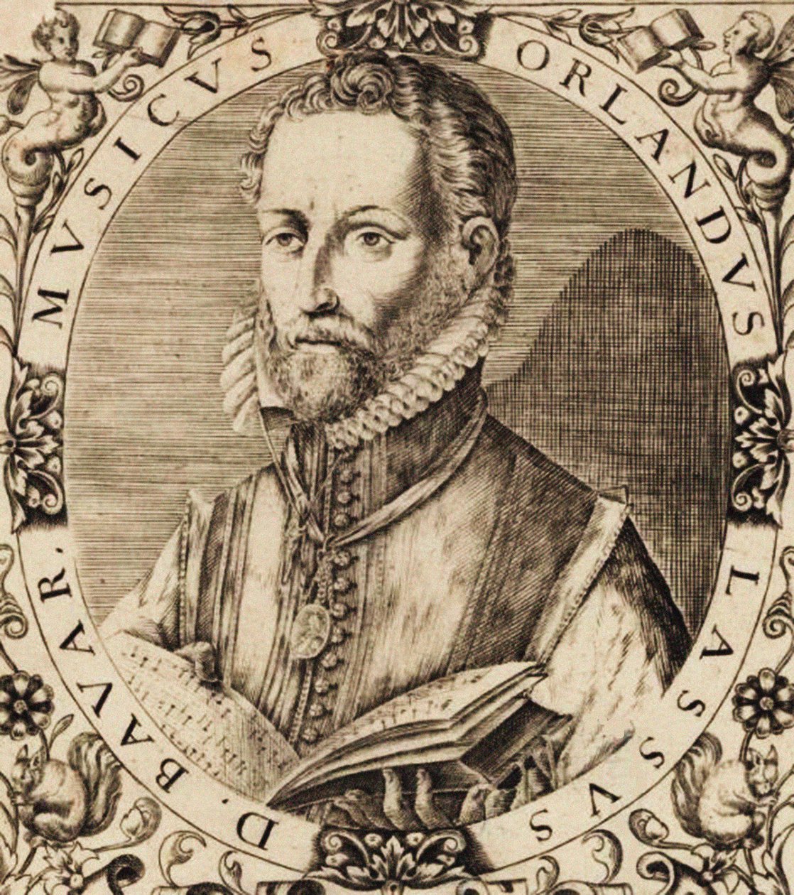 Portrait of the Composer Roland de Lassus by Unbekannt