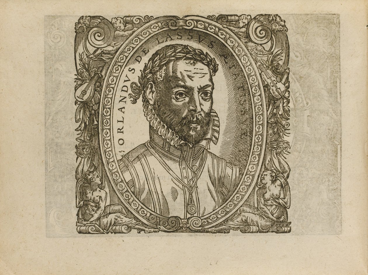 Portrait of the Composer Roland de Lassus by Unbekannt