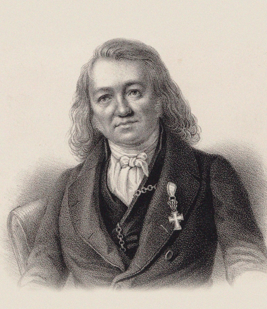 Portrait of the Organist and Composer Friedrich Schneider 1786-1853 by Unbekannt