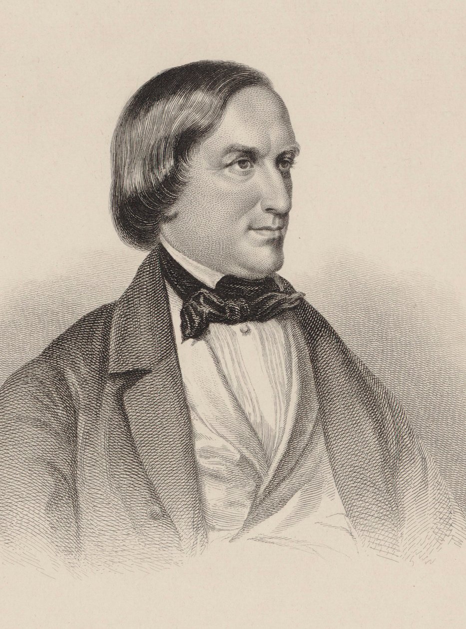 Portrait of the Pianist and Composer Karl August Krebs by Unbekannt