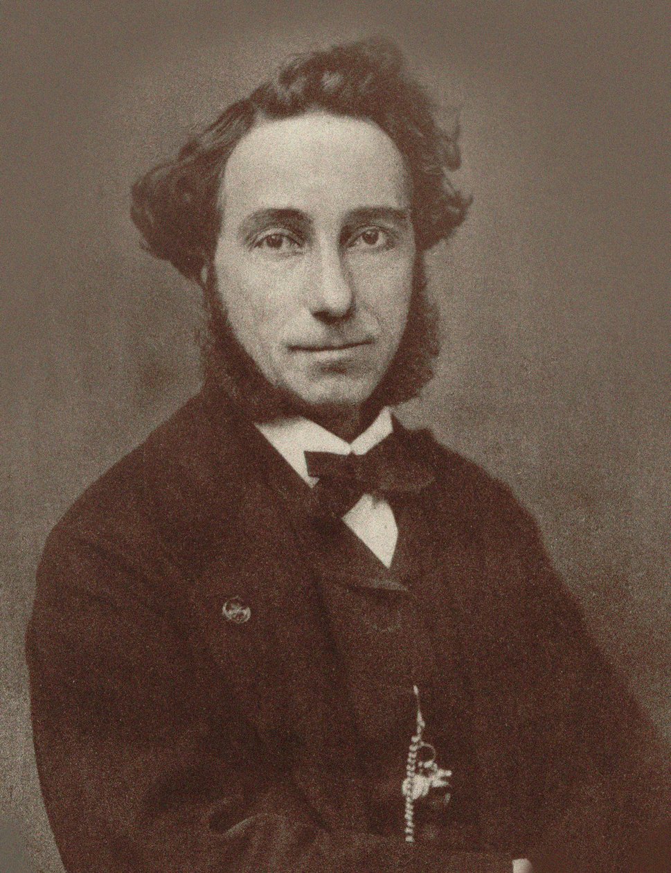 Portrait of the violinist and composer Camillo Sivori, ca 1865 by Unbekannt