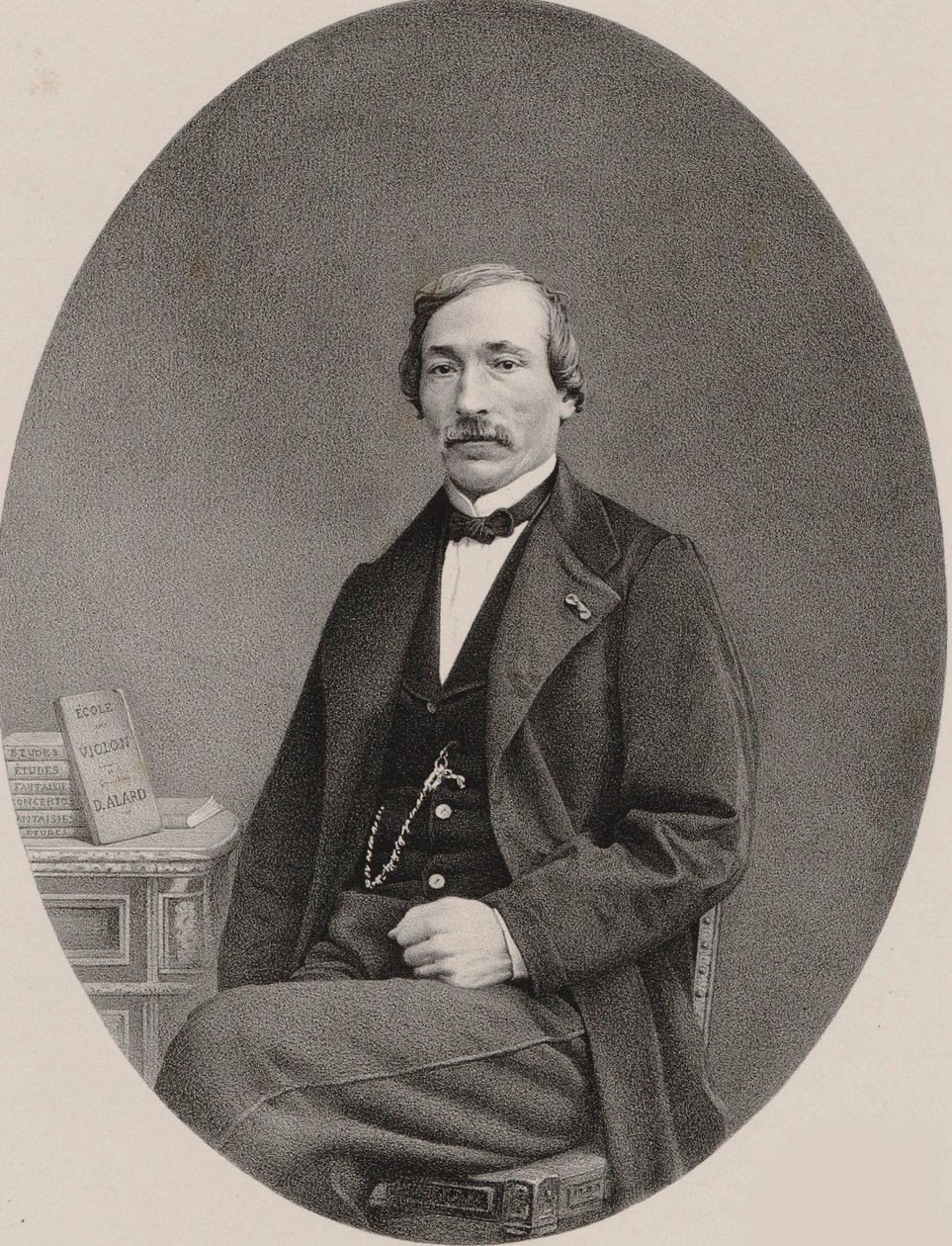 Portrait of the Violinist and Composer Delphin Alard by Unbekannt