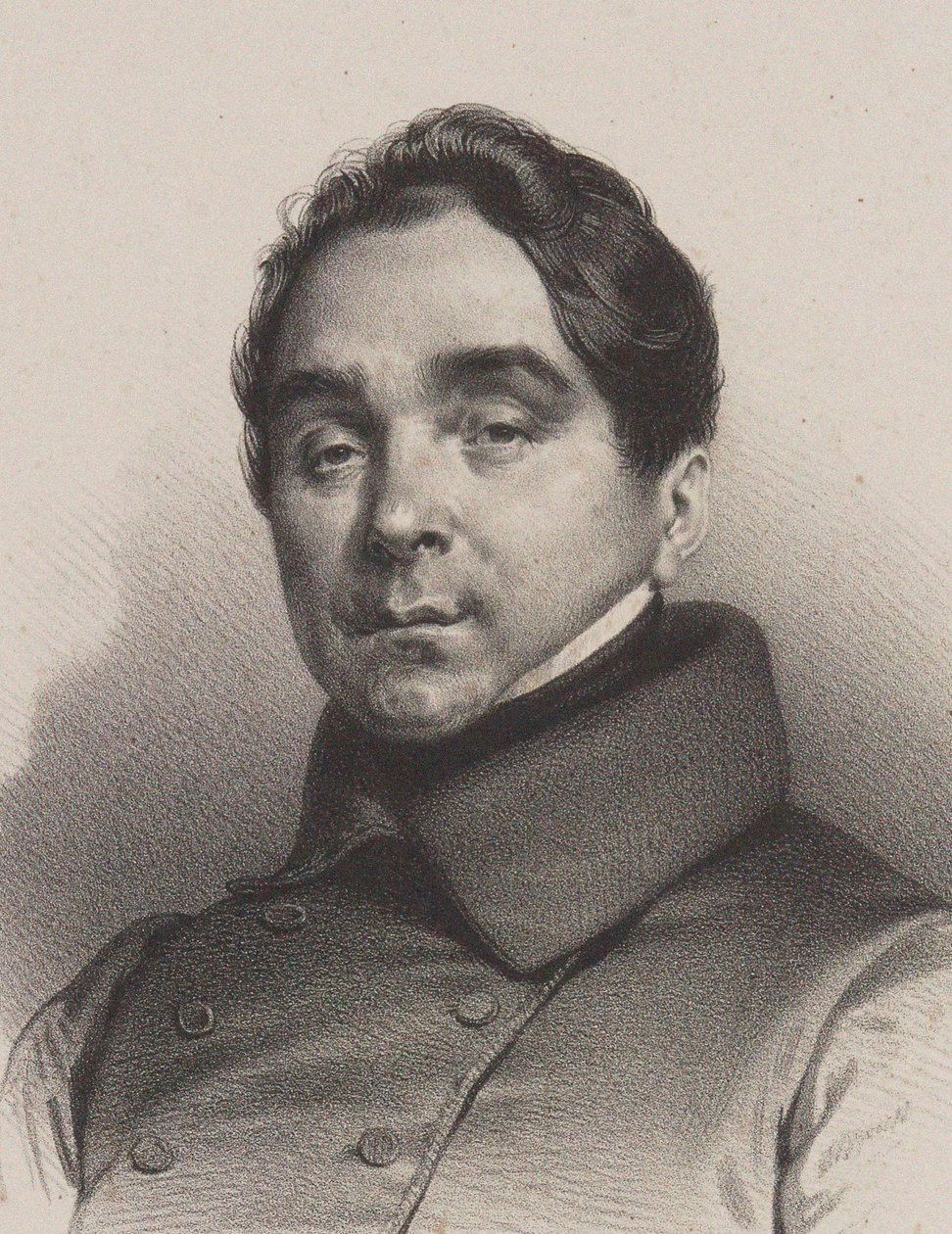 Portrait of the violinist and composer Philippe Musard 1792-1859 by Unbekannt