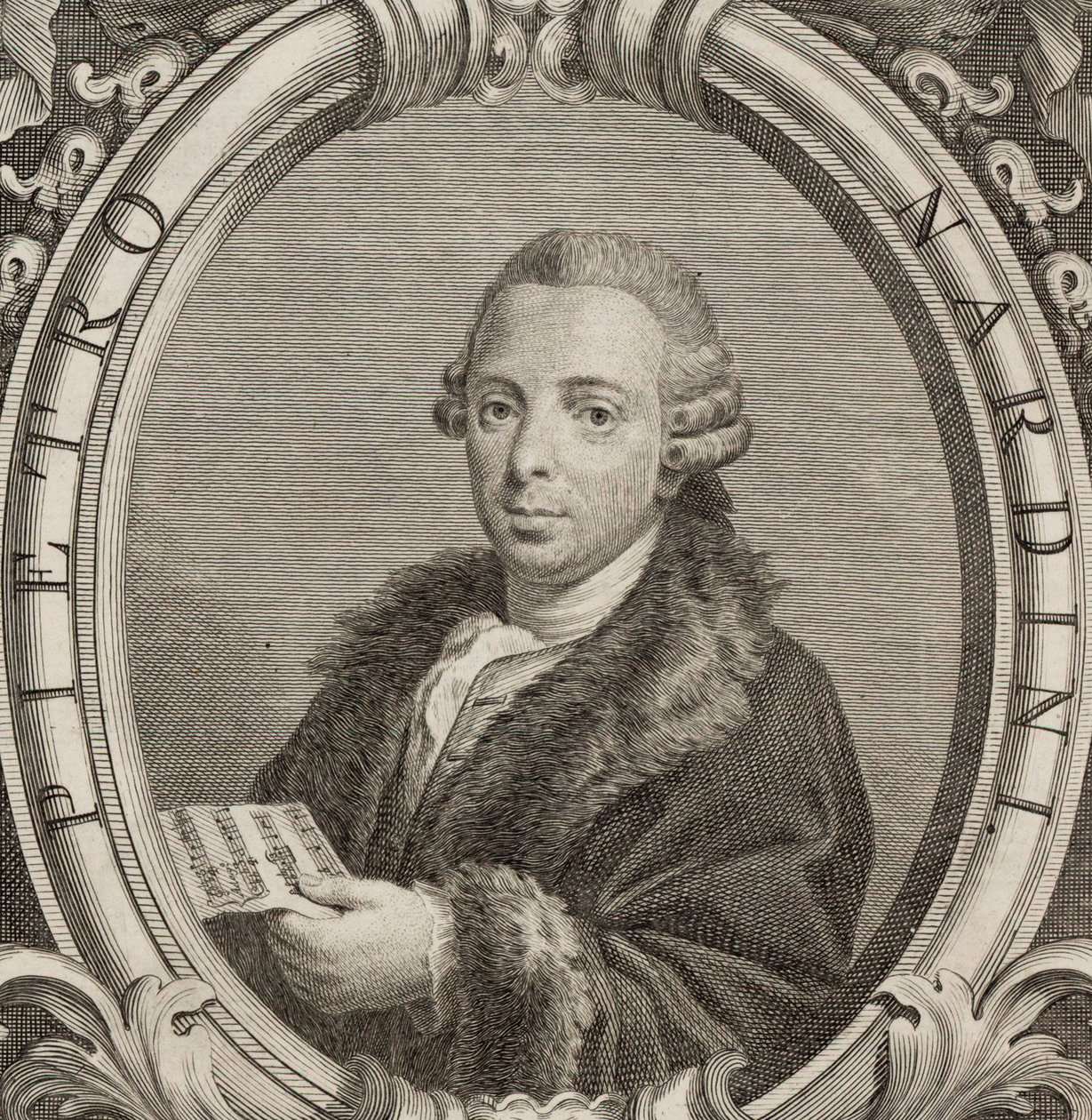 Portrait of the Violinist and Composer Pietro Nardini by Unbekannt