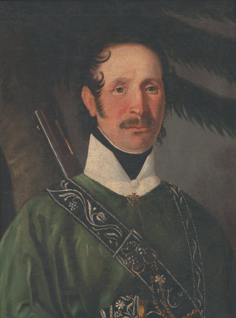 Portrait of Michal Kubínyi by Unbekannt Unbekannt