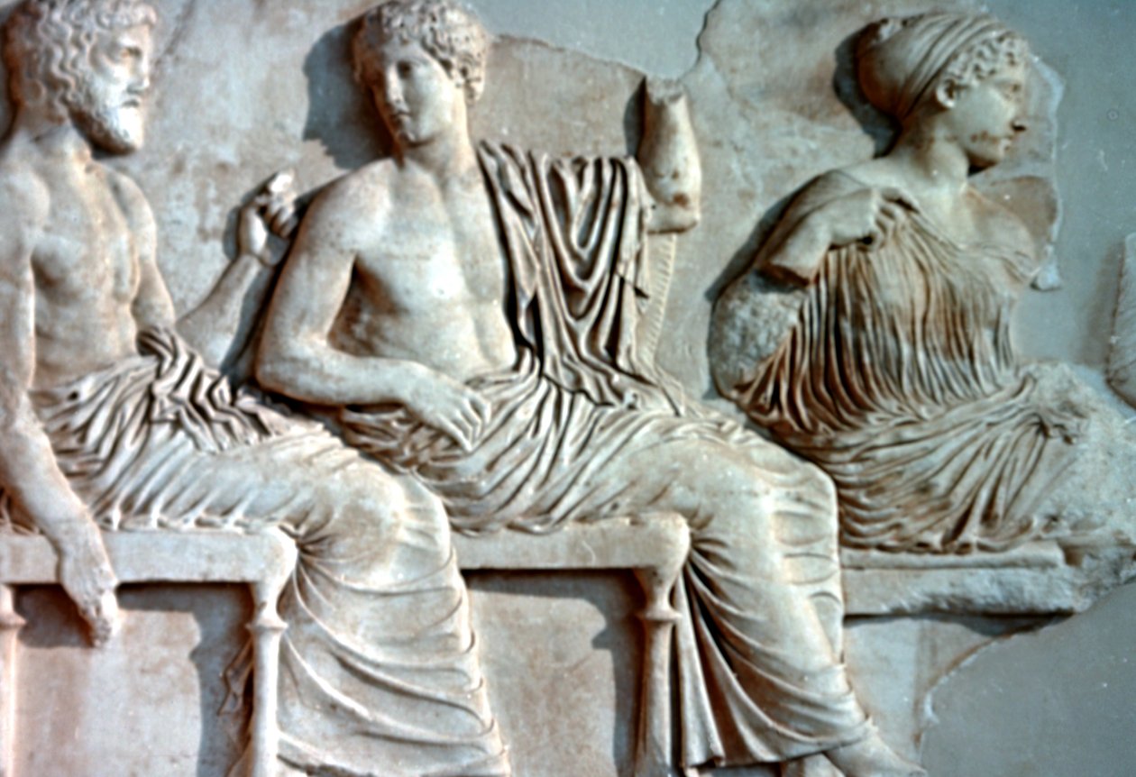 Poseidon, Apollo and Artemis, 447-432 BC by Unbekannt