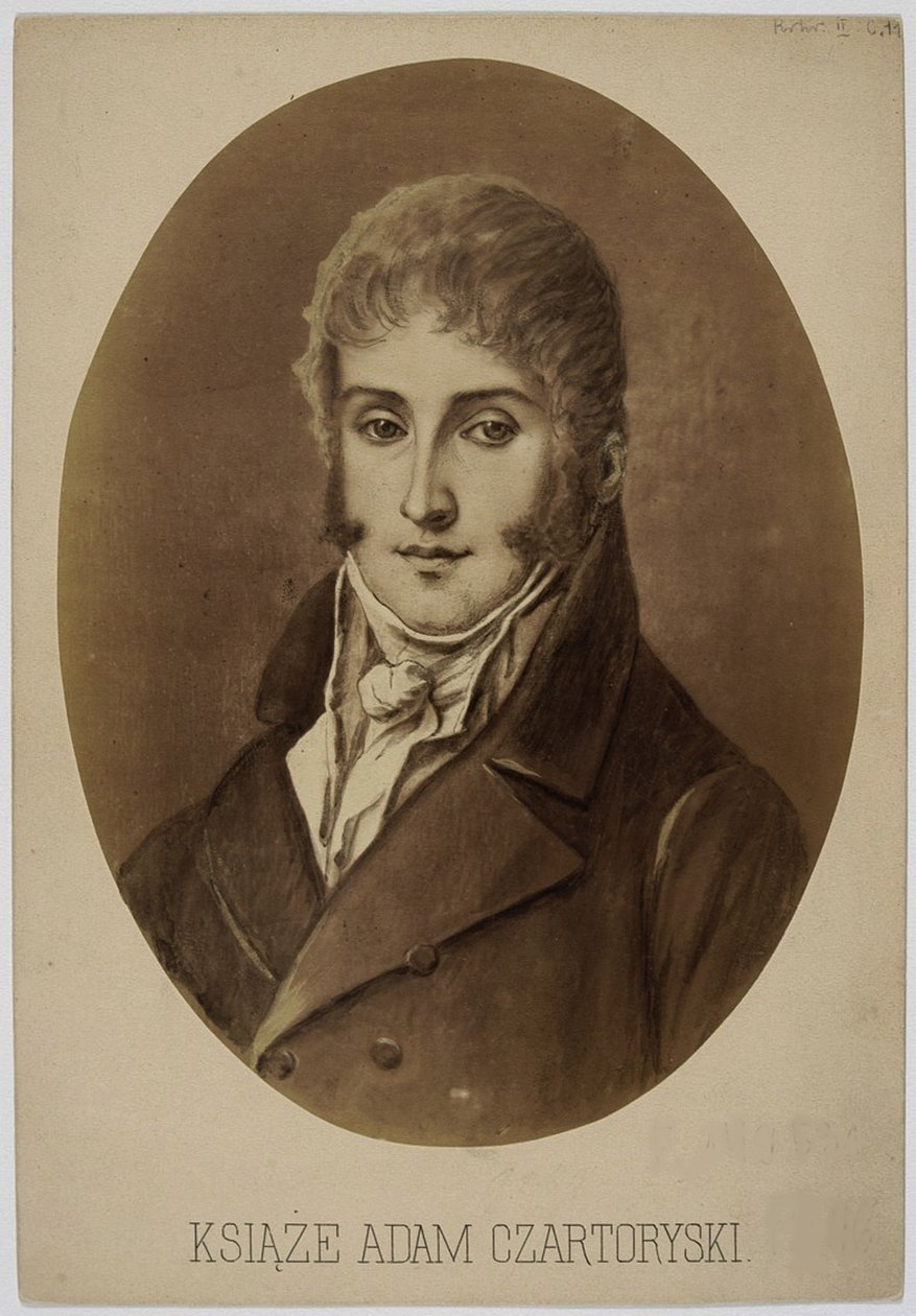 Prince Adam Jerzy Czartoryski by Unbekannt