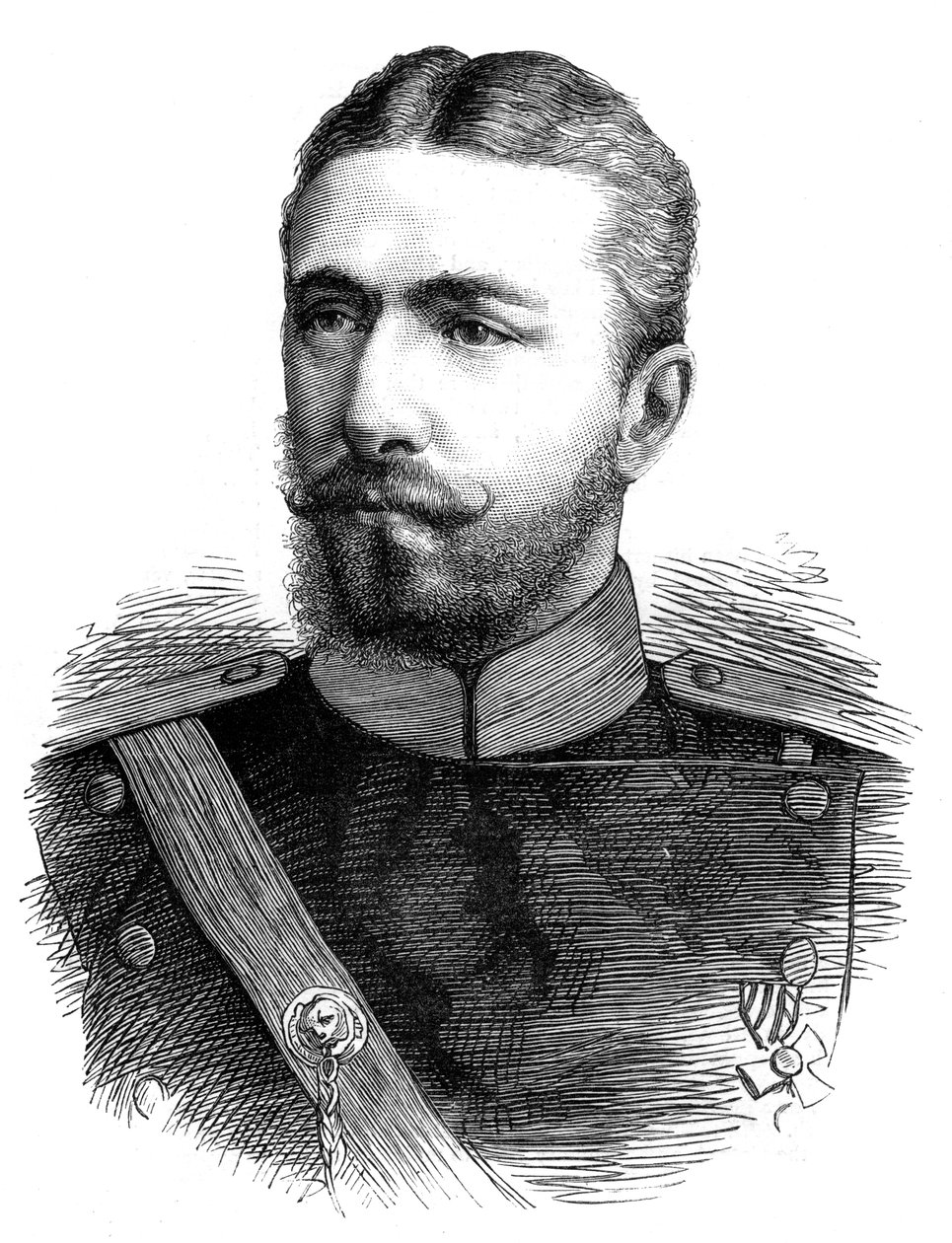 Prince Alexander of Battenberg, first prince of modern Bulgaria by Unbekannt