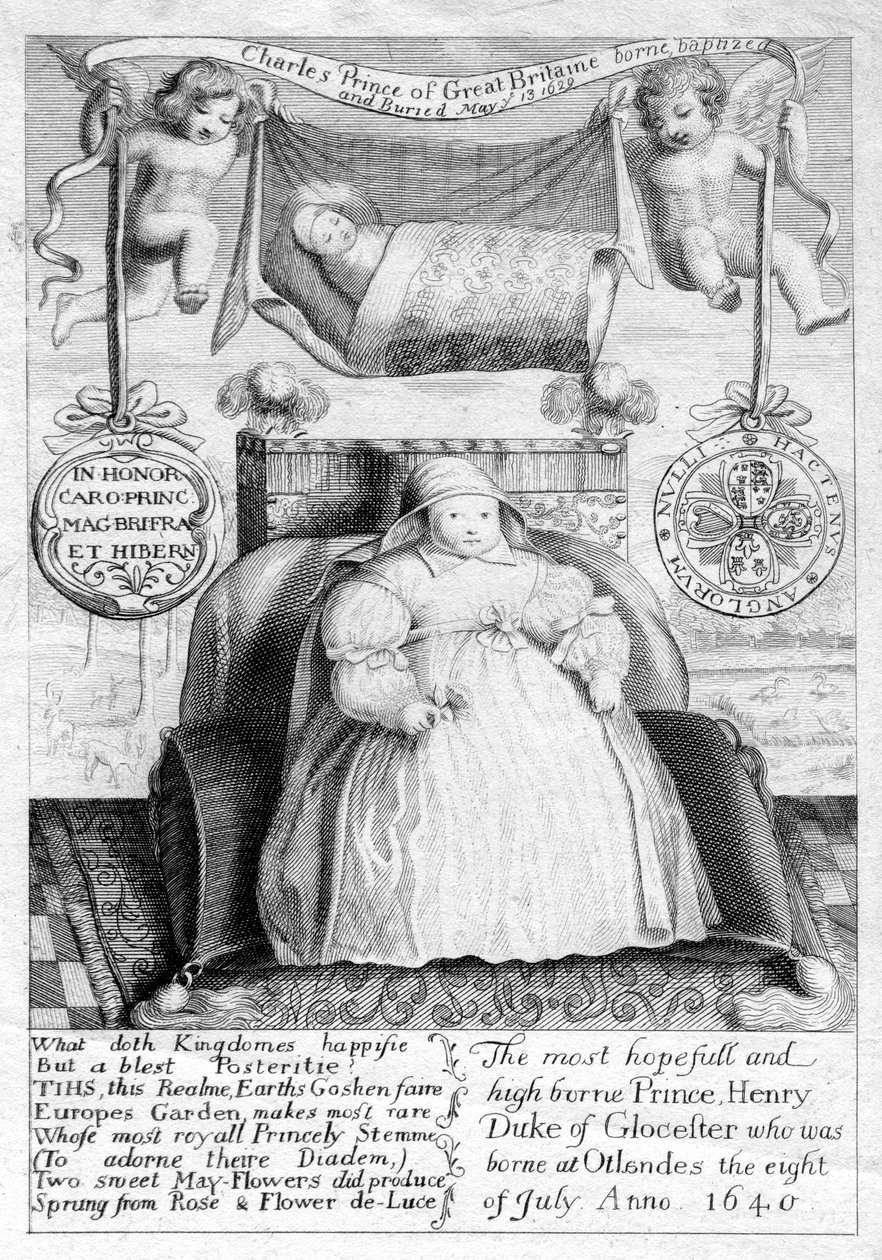 Prince Charles and Prince Henry, Sons of King Charles I by Unbekannt