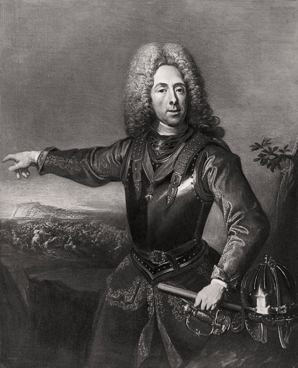 Prince Eugene of Savoy, 1718 1906 by Unbekannt