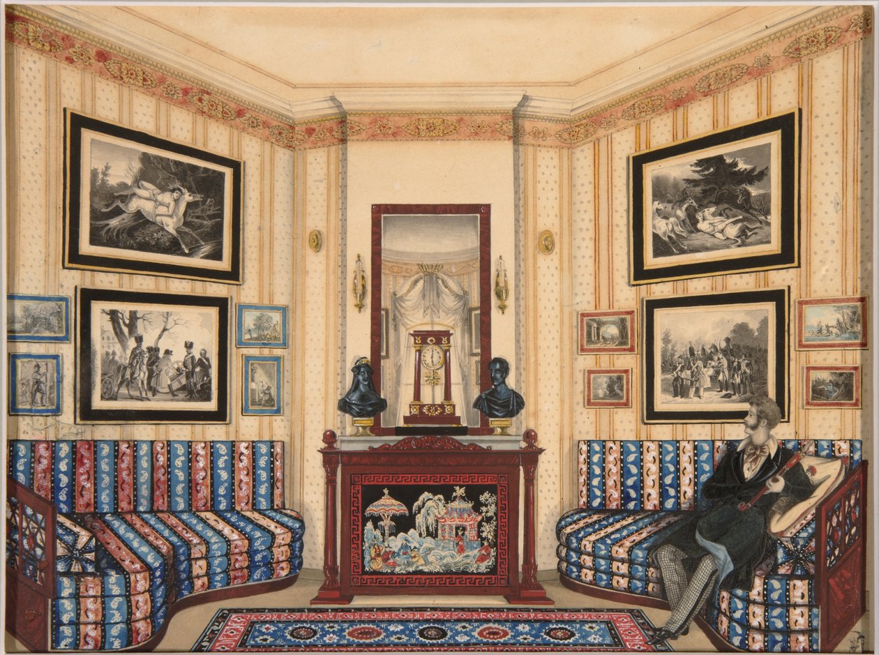 Prince Golitsyn Room, 1840s by Unbekannt