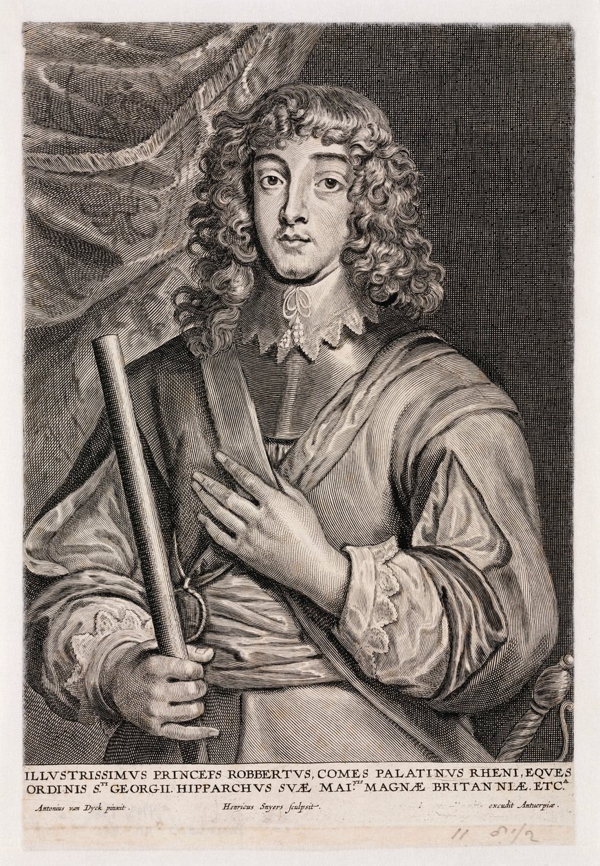 Prince Rupert of the Rhine, cavalry officer by Unbekannt