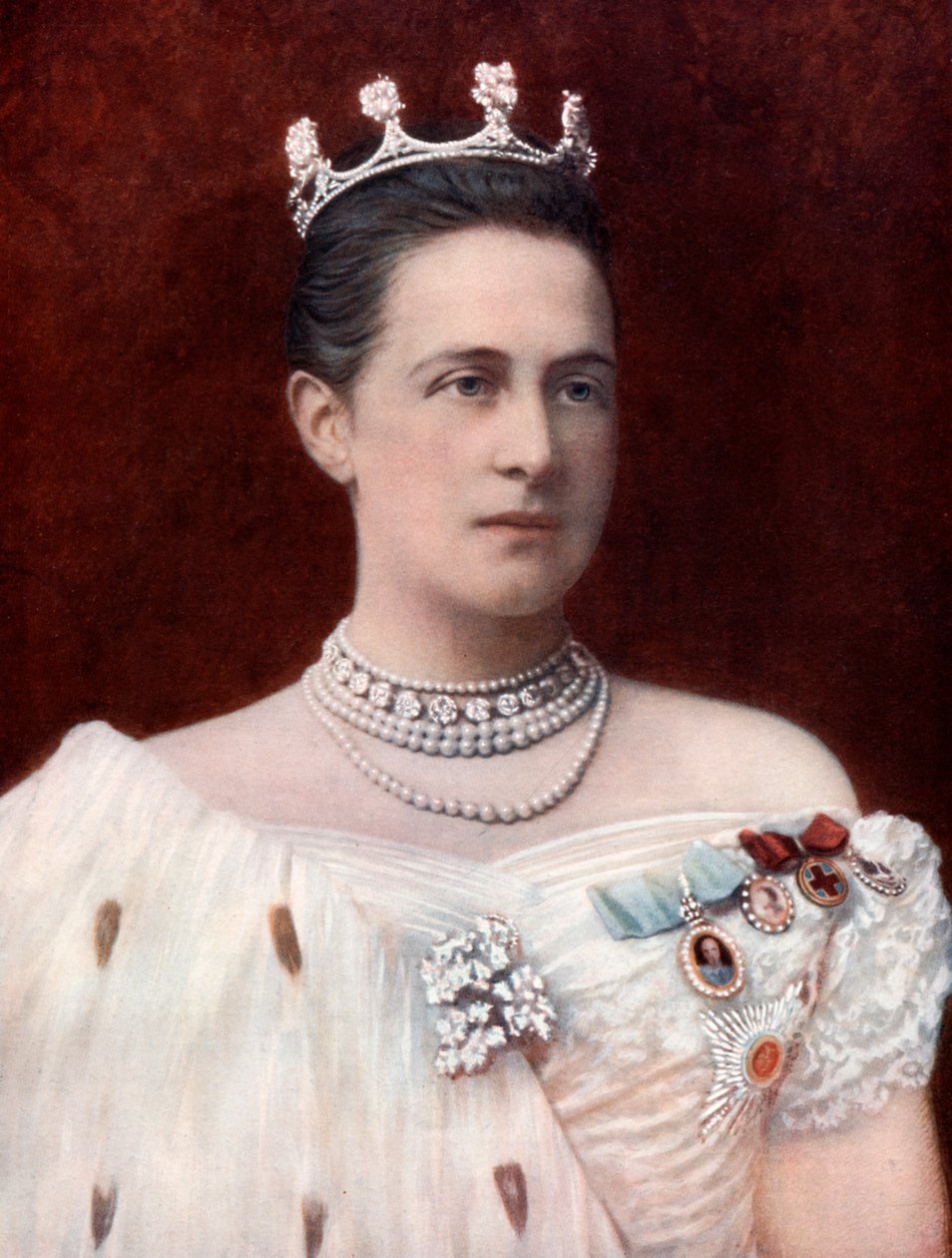 Princess Olga Konstantinovna of Russia by Unbekannt