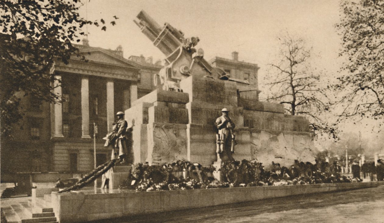 Representation in Stone of a 9-Inch Howitzer That Caused Great Controversy by Unbekannt