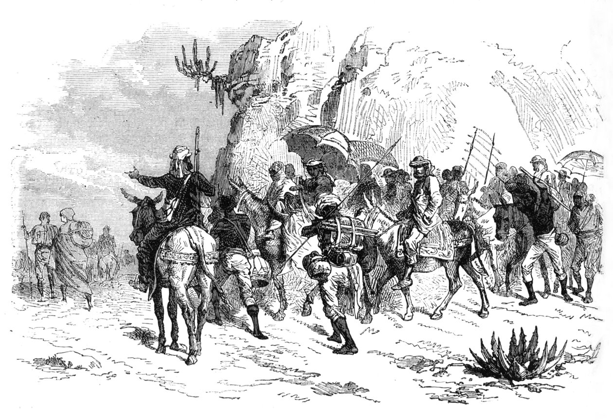 Return of the Abyssinian Captives, c1880 by Unbekannt