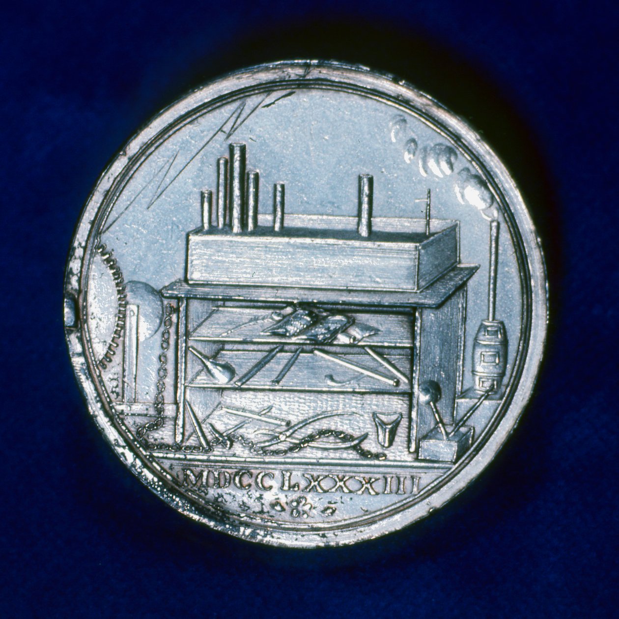 Reverse of Commemorative Medal for Joseph Priestley, English Chemist, 1803 by Unbekannt