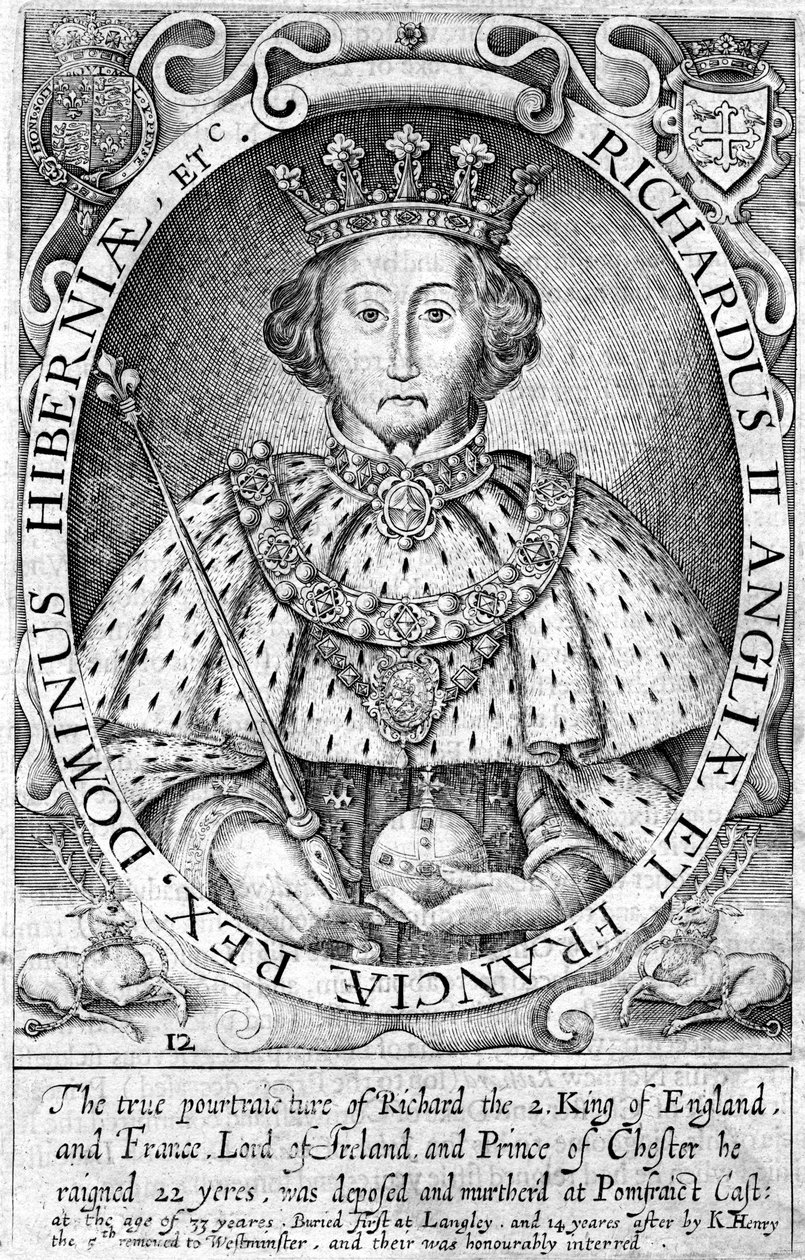 Richard II, King of England by Unbekannt
