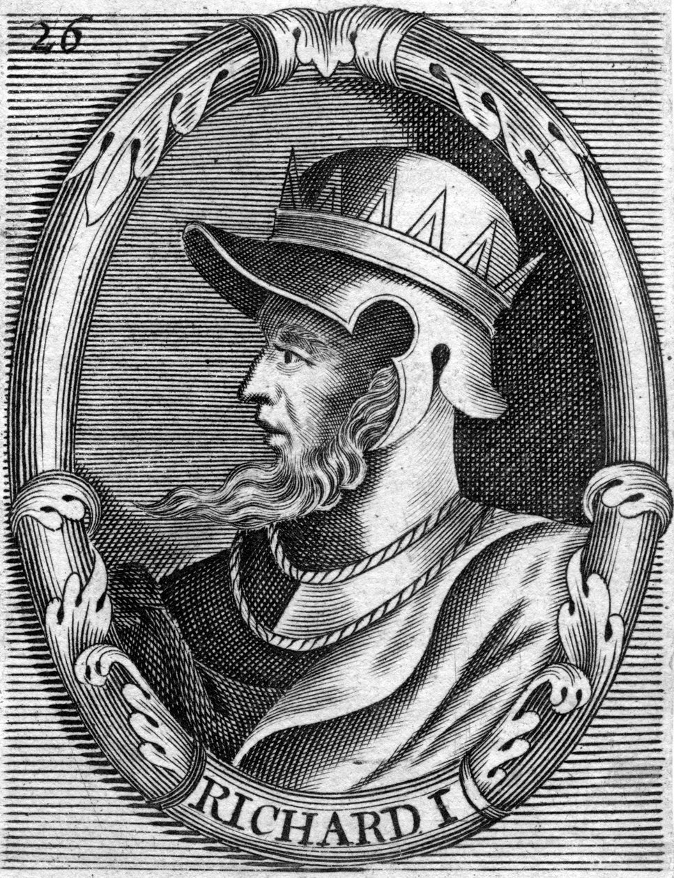 Richard I, King of England by Unbekannt
