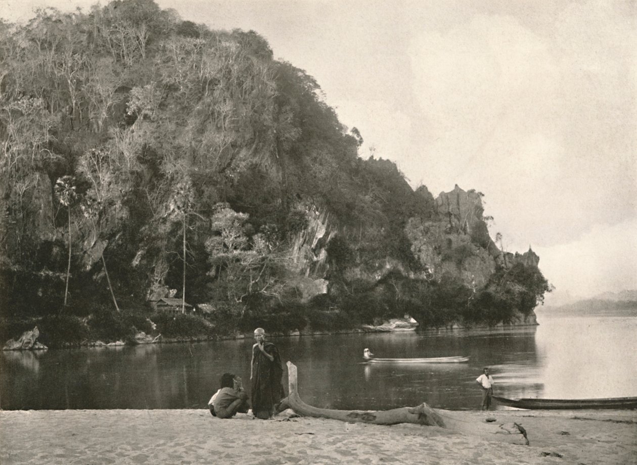 River Scene - The Second Defile, near Bhamo, 1900 by Unbekannt