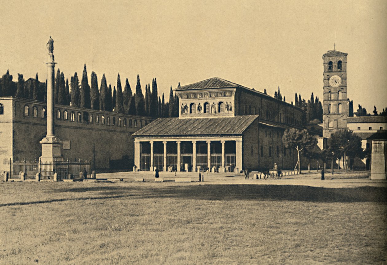 Basilica di S. Lorenzo fuori le Mura, 1910 by Unbekannt