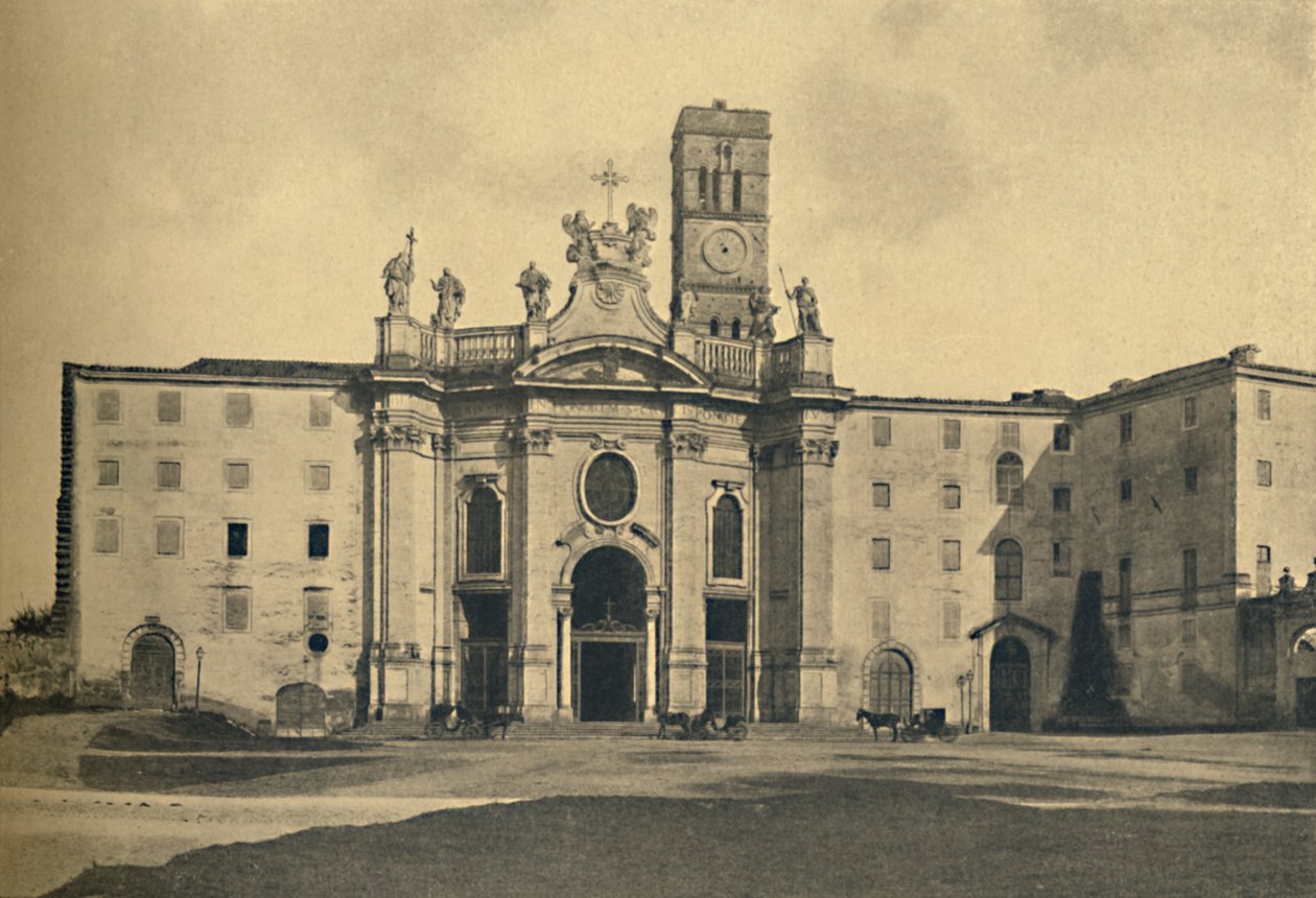 Basilica of the Holy Cross of Jerusalem, Rome by Unbekannt