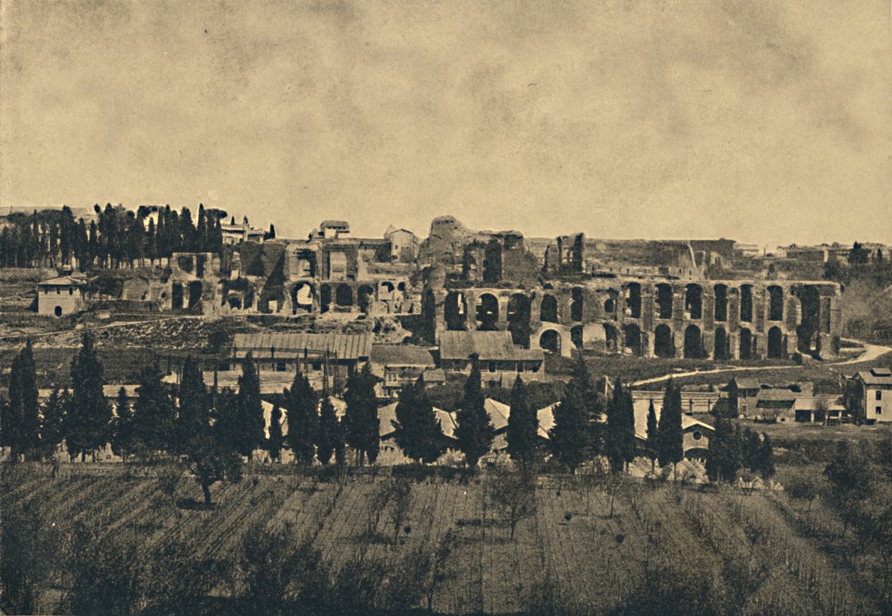 Roma - Grand Remains of the Substructures of the Palace of Septimius Severus by Unbekannt