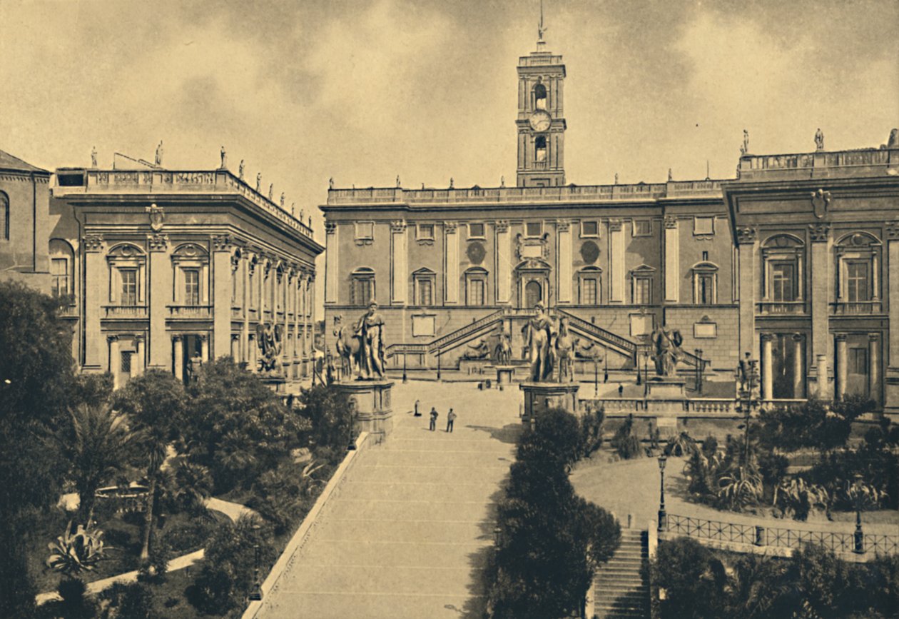 Roma - The Capitol: Palace of the Senators (City Hall) by Unbekannt