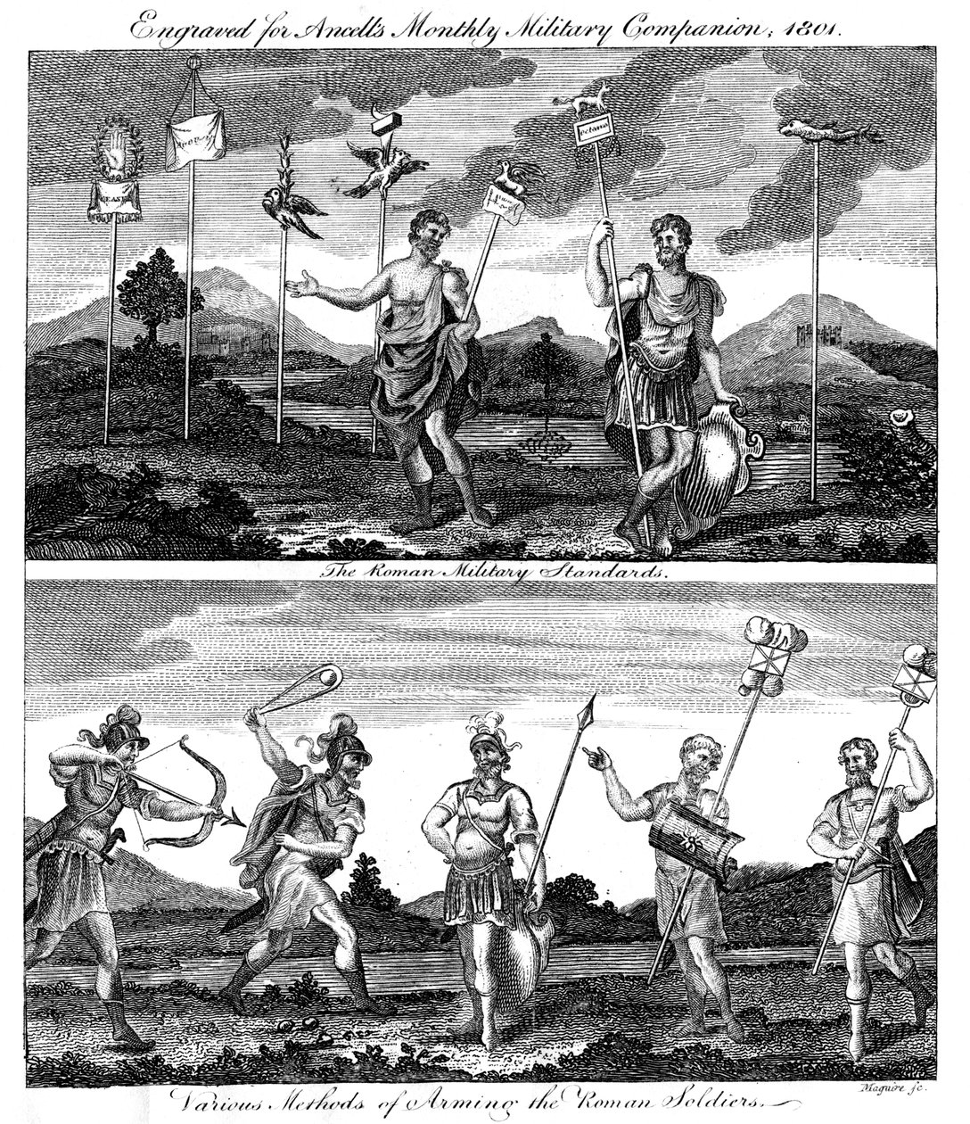 Roman soldiers by Unbekannt