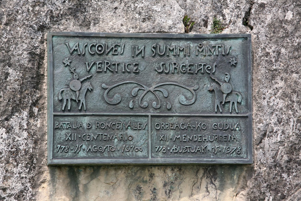 Roncesvalles Battle Monument, Roncevaux, Spain by Unbekannt