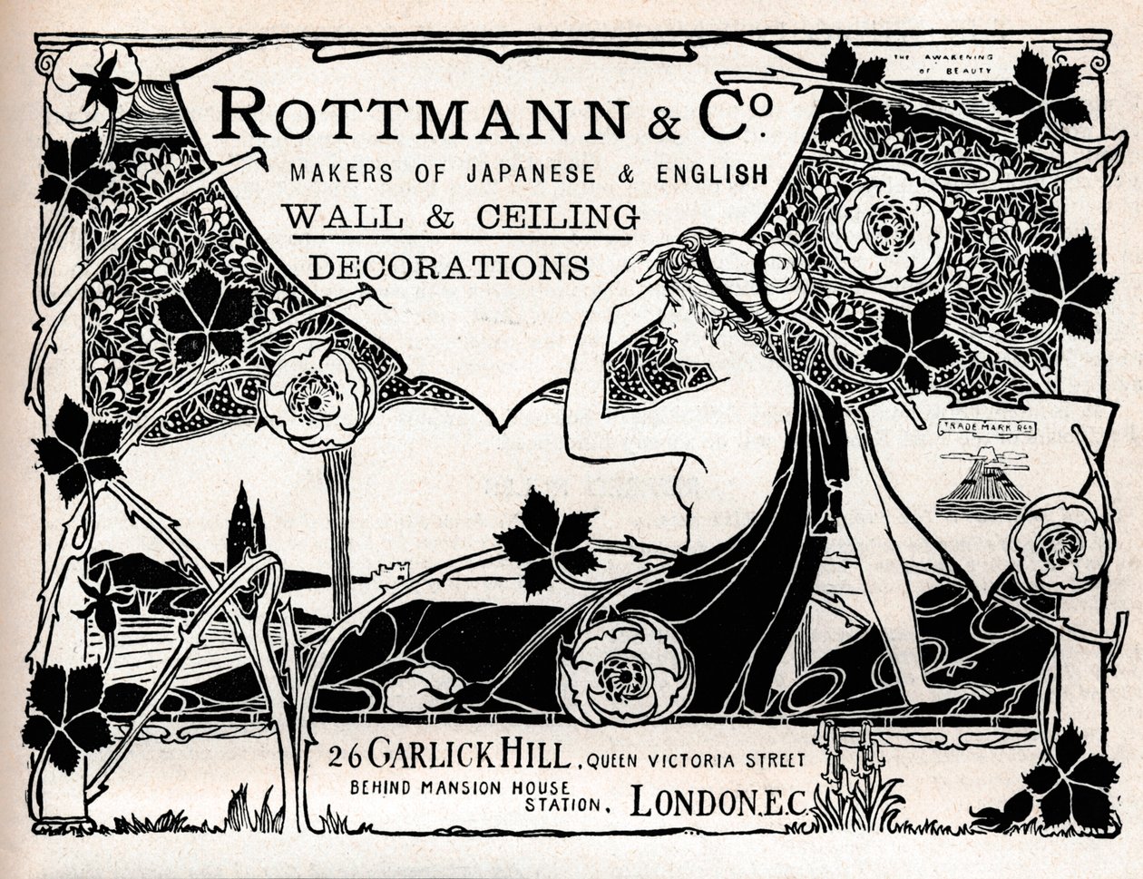 Rottmann & Co., Makers of Japanese & English Wall & Ceiling Decorations by Unbekannt