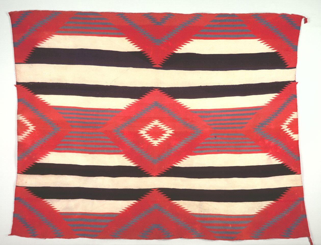 Rug Third-phase Chief Blanket Style, Germantown Weaving by Unbekannt