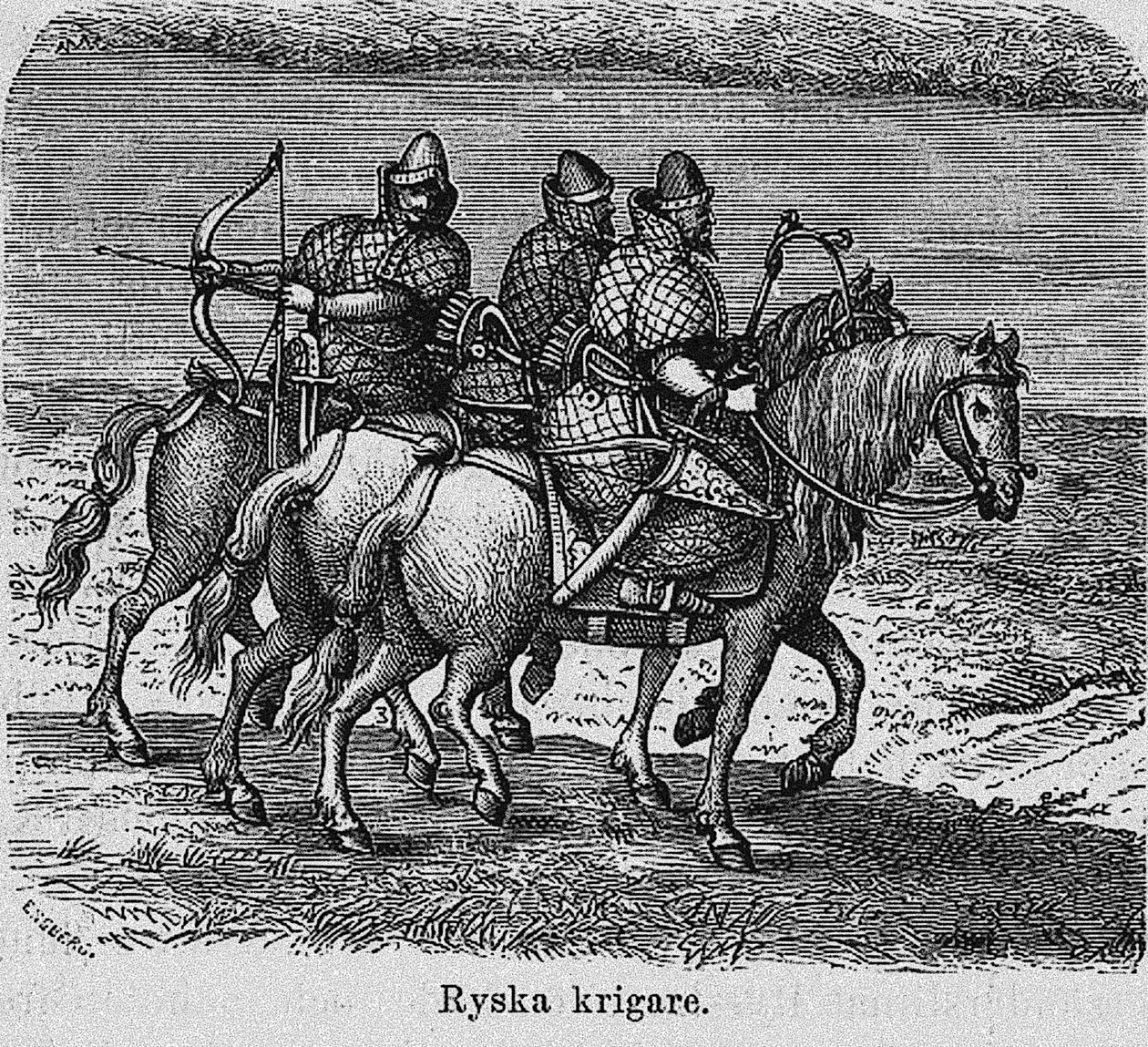 Russian Warriors by Unbekannt