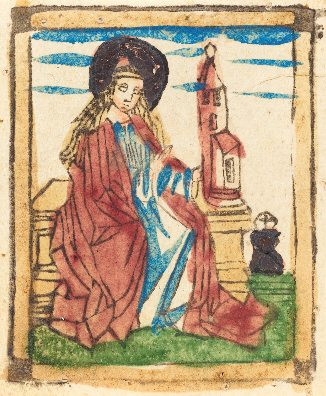 Saint Barbara by Unbekannt