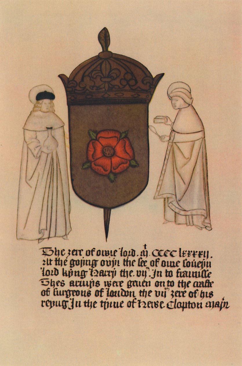 Saint Cosimo and Saint Damian, Patron Saints of the Barber-Surgeons by Unbekannt