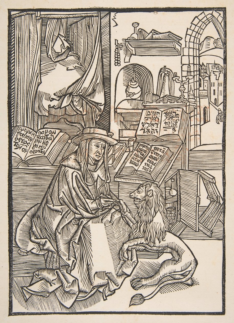 Saint Jerome Extracting a Thorn from the Lion