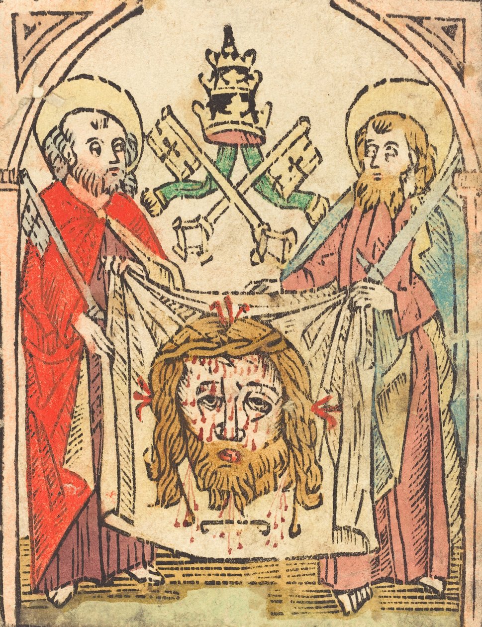 Saints Peter and Paul with the Sudarium by Unbekannt