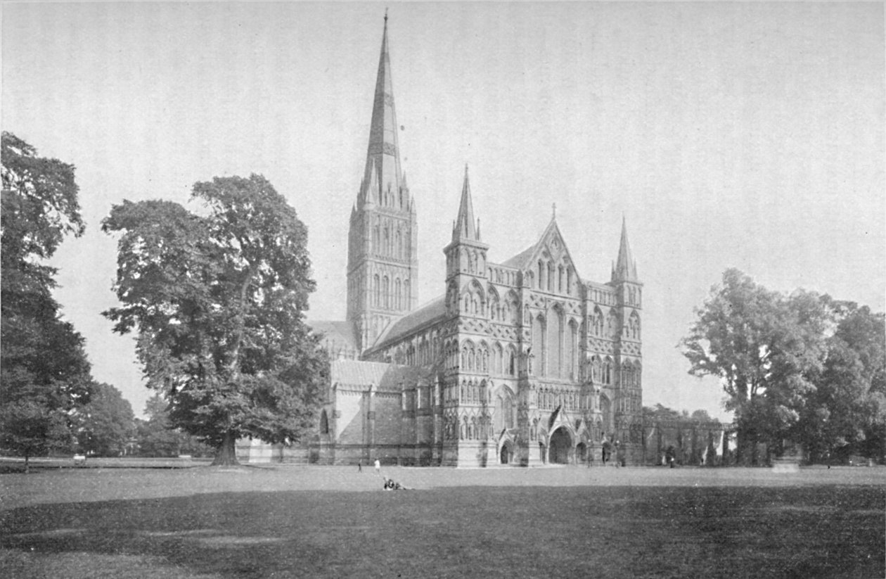 Salisbury Cathedral, 1902 by Unbekannt