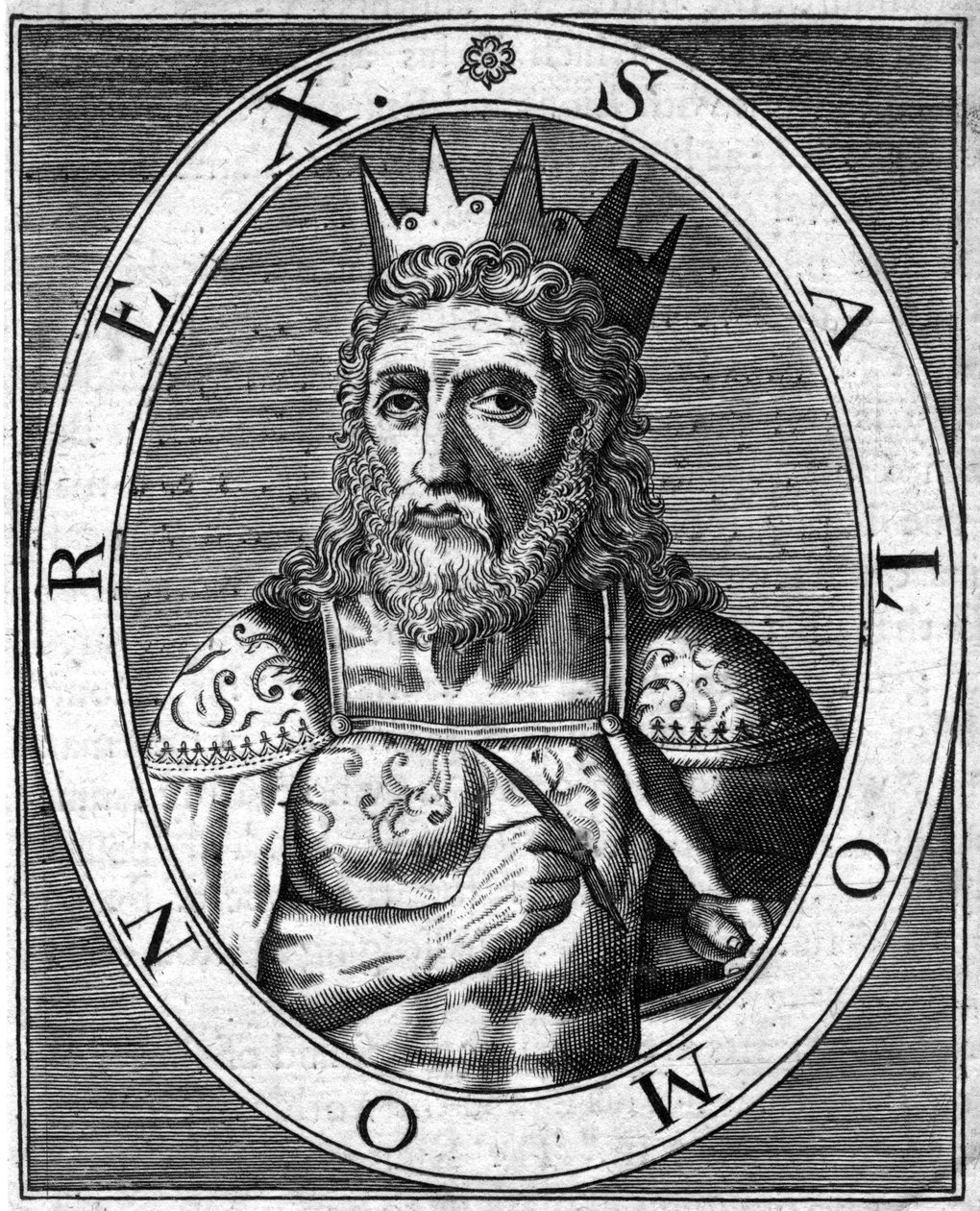 Portrait of King Solomon by Unbekannt