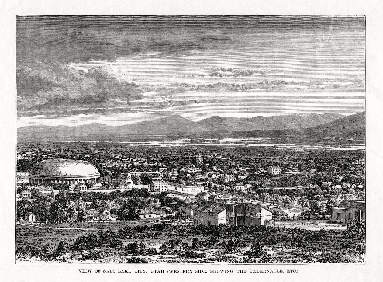 Salt Lake City, Utah, USA by Unbekannt