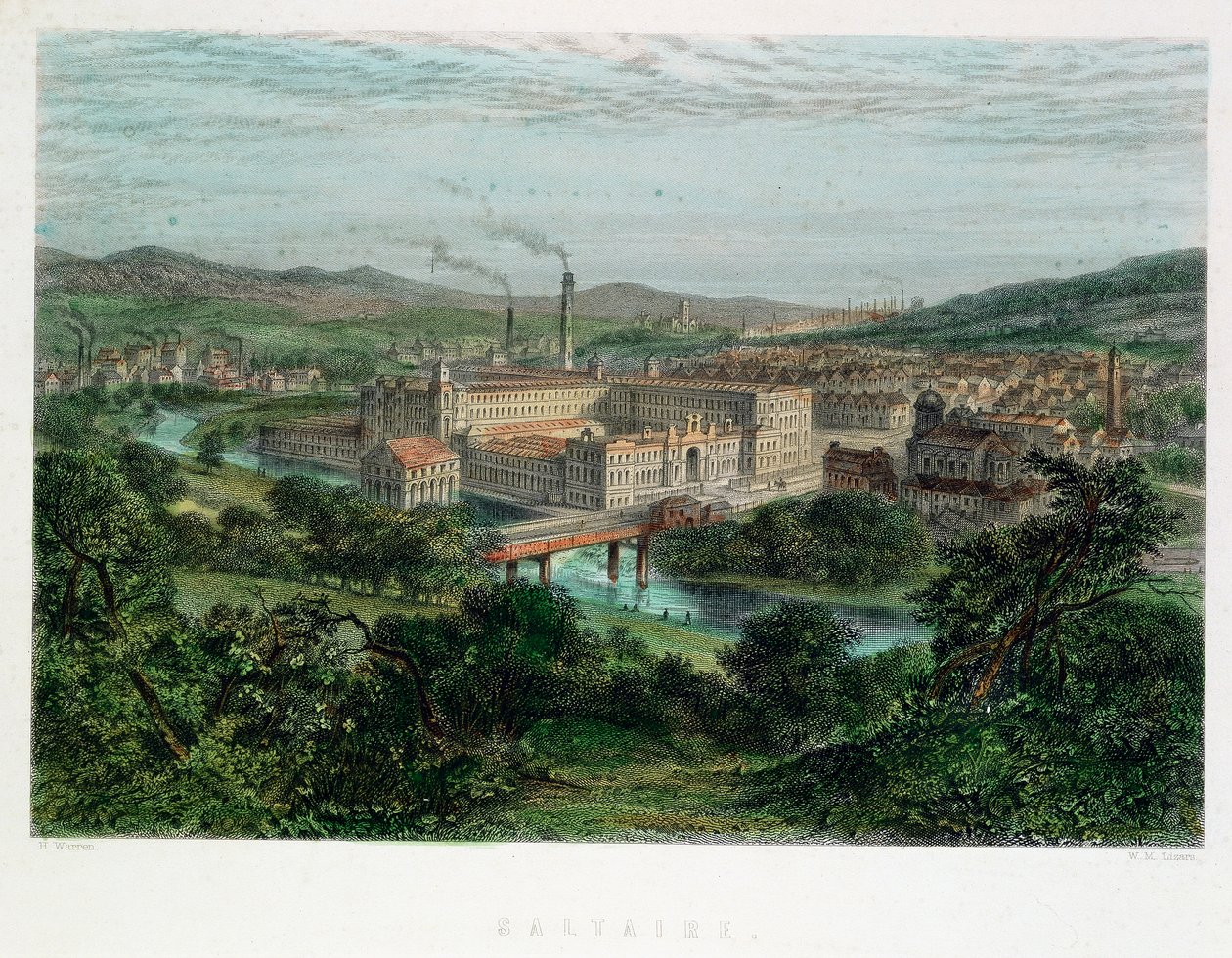 Saltaire, Yorkshire by Unbekannt