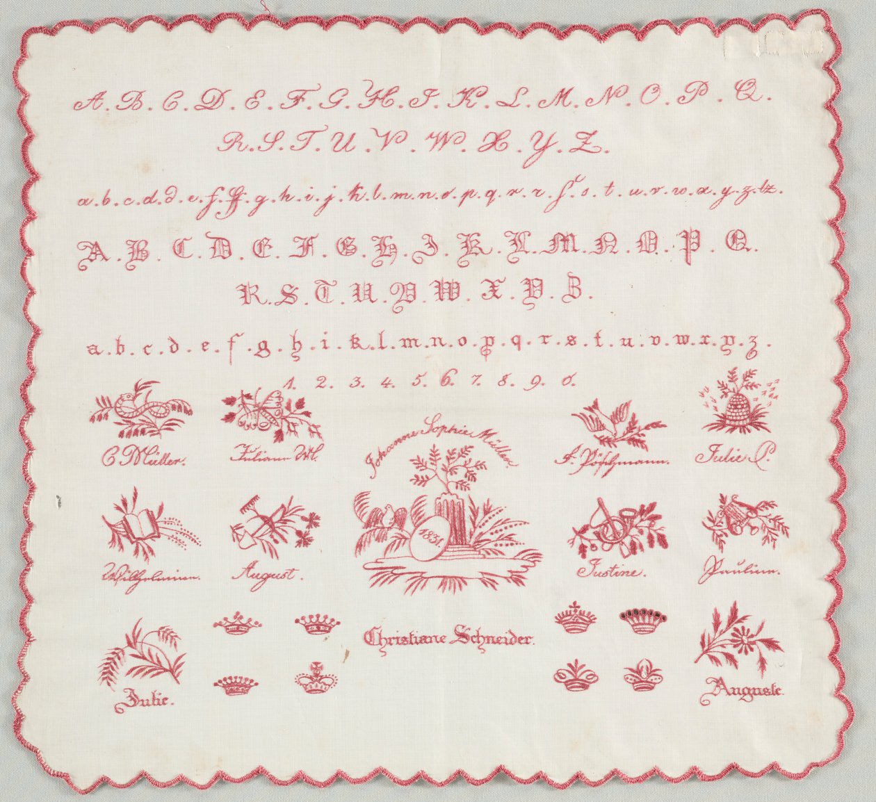 Sampler, 1831 by Unbekannt